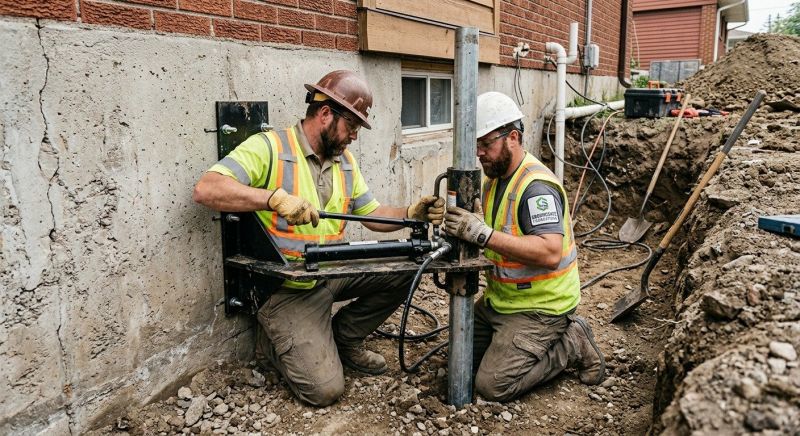 Settling Foundation Service in York County, VA