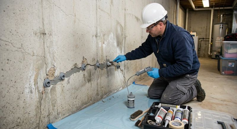 Structural Crack Repair in Yorktown, VA