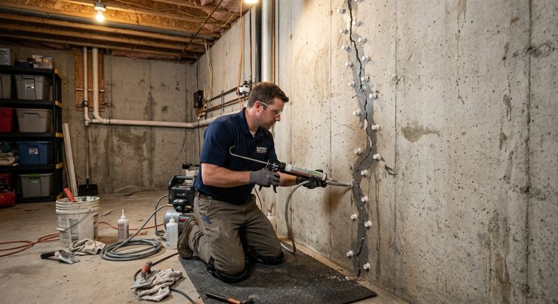 Structural Crack Repair in Yorktown, VA
