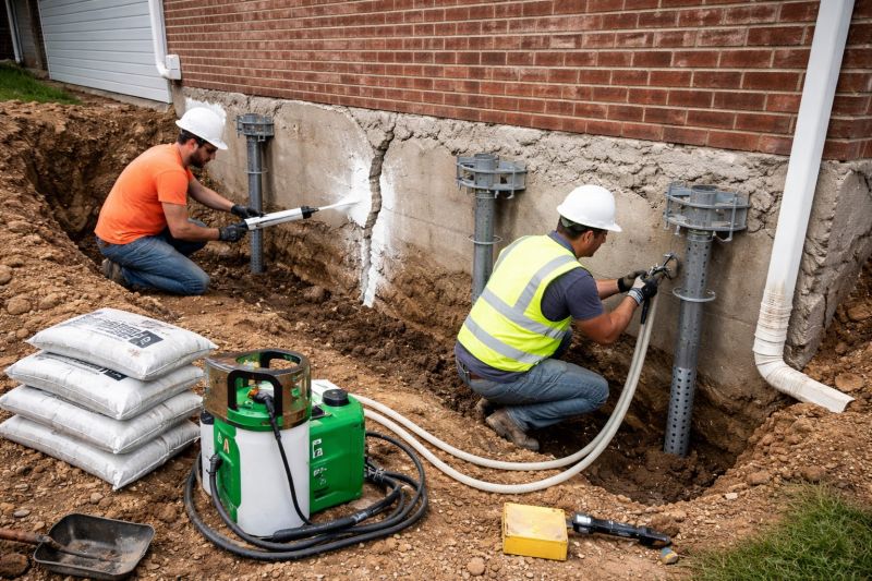 Structural Foundation Repair in Carrollton, VA
