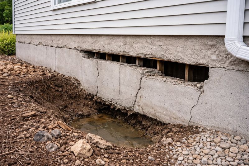 Structural Foundation Repair in Hudgins, VA