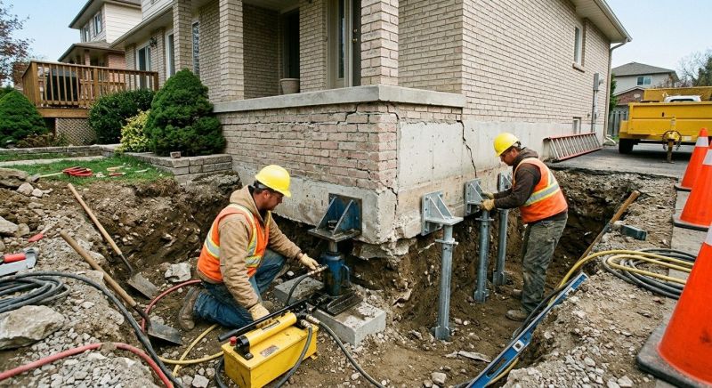 Structural Foundation Repair in Newport News, VA