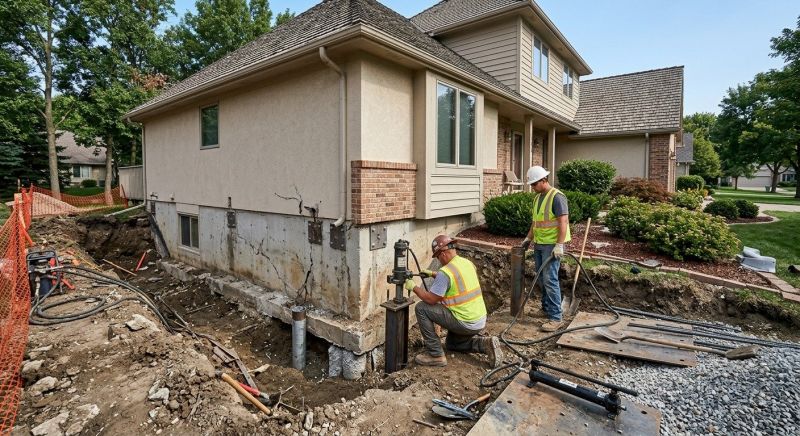 Structural Foundation Repair in Newport News, VA