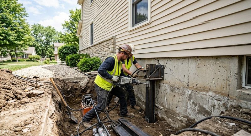 Structural Foundation Repair in Poquoson, VA