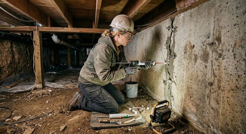 Structural Foundation Repair in Williamsburg, VA